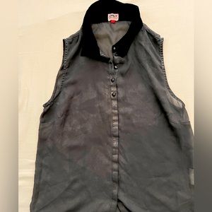 Metallic Sheer top from Only